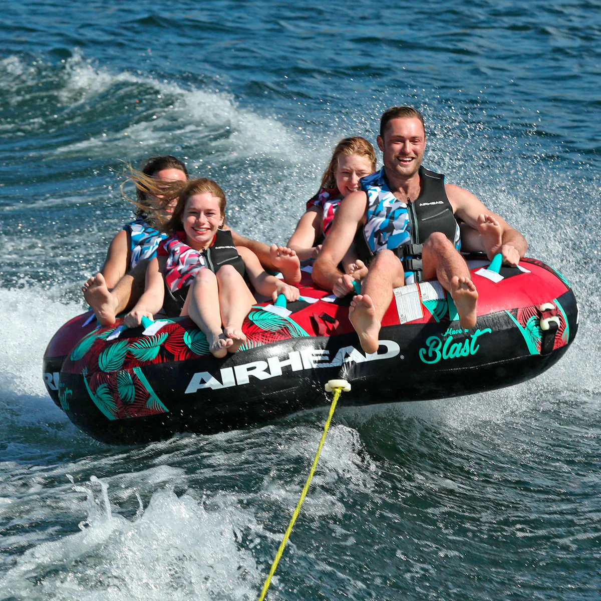 Blast 4 | 1-4 Rider Towable Tube for Boating - Image 3