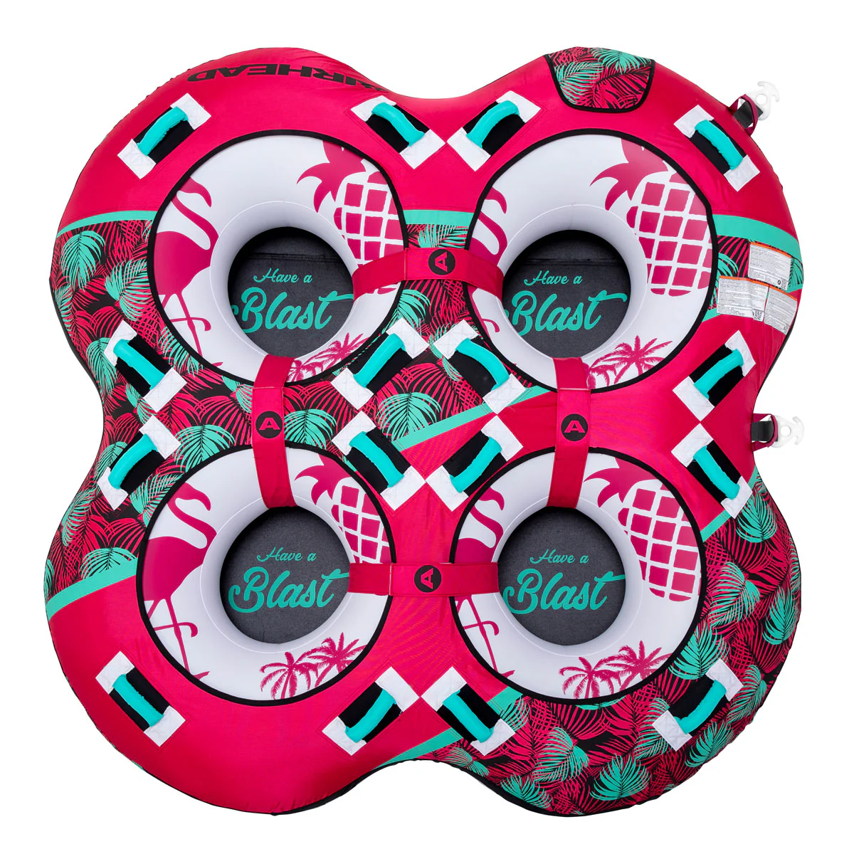 Blast 4 | 1-4 Rider Towable Tube for Boating - Image 5