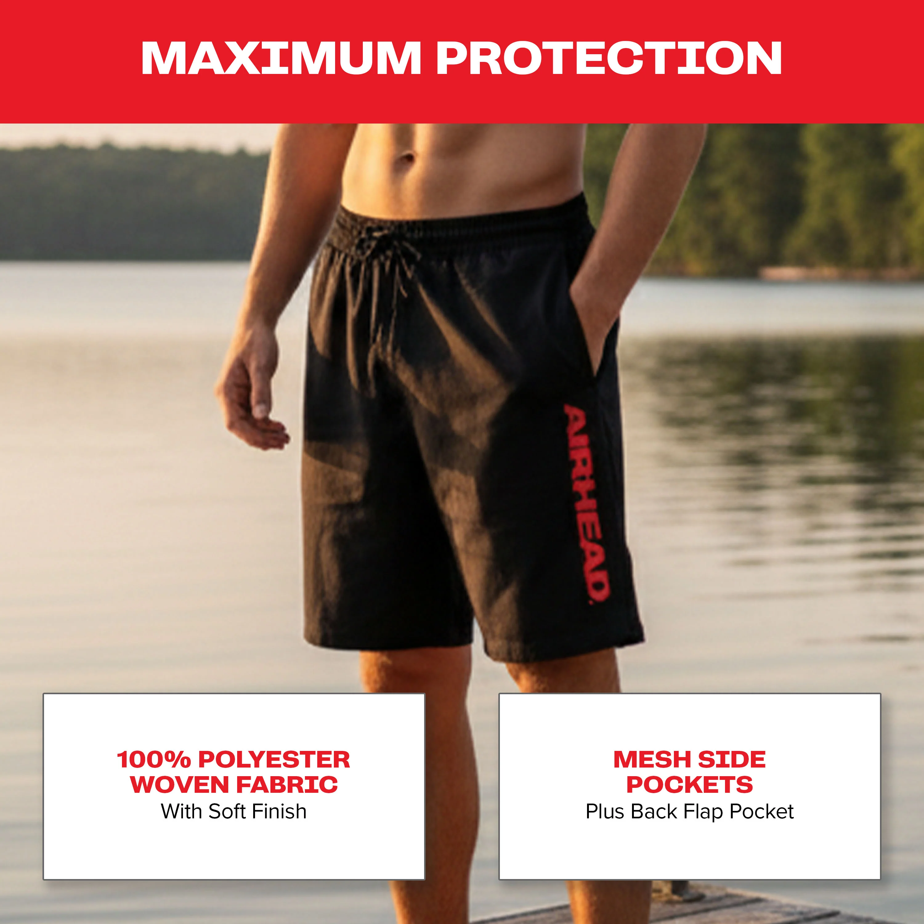 Board Shorts | Black - Image 4