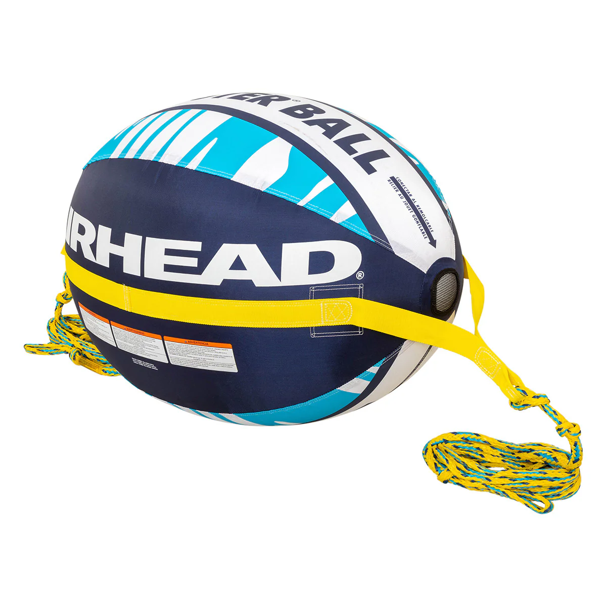 4K Booster Ball | 4 Rider Towable Tube Rope for Boating - 60 ft. - Image 4