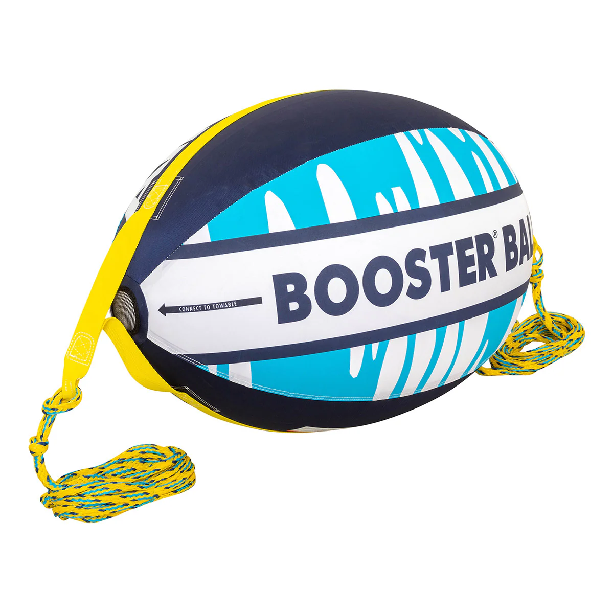 4K Booster Ball | 4 Rider Towable Tube Rope for Boating - 60 ft. - Image 5