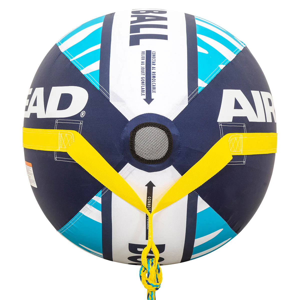 4K Booster Ball | 4 Rider Towable Tube Rope for Boating - 60 ft. - Image 6