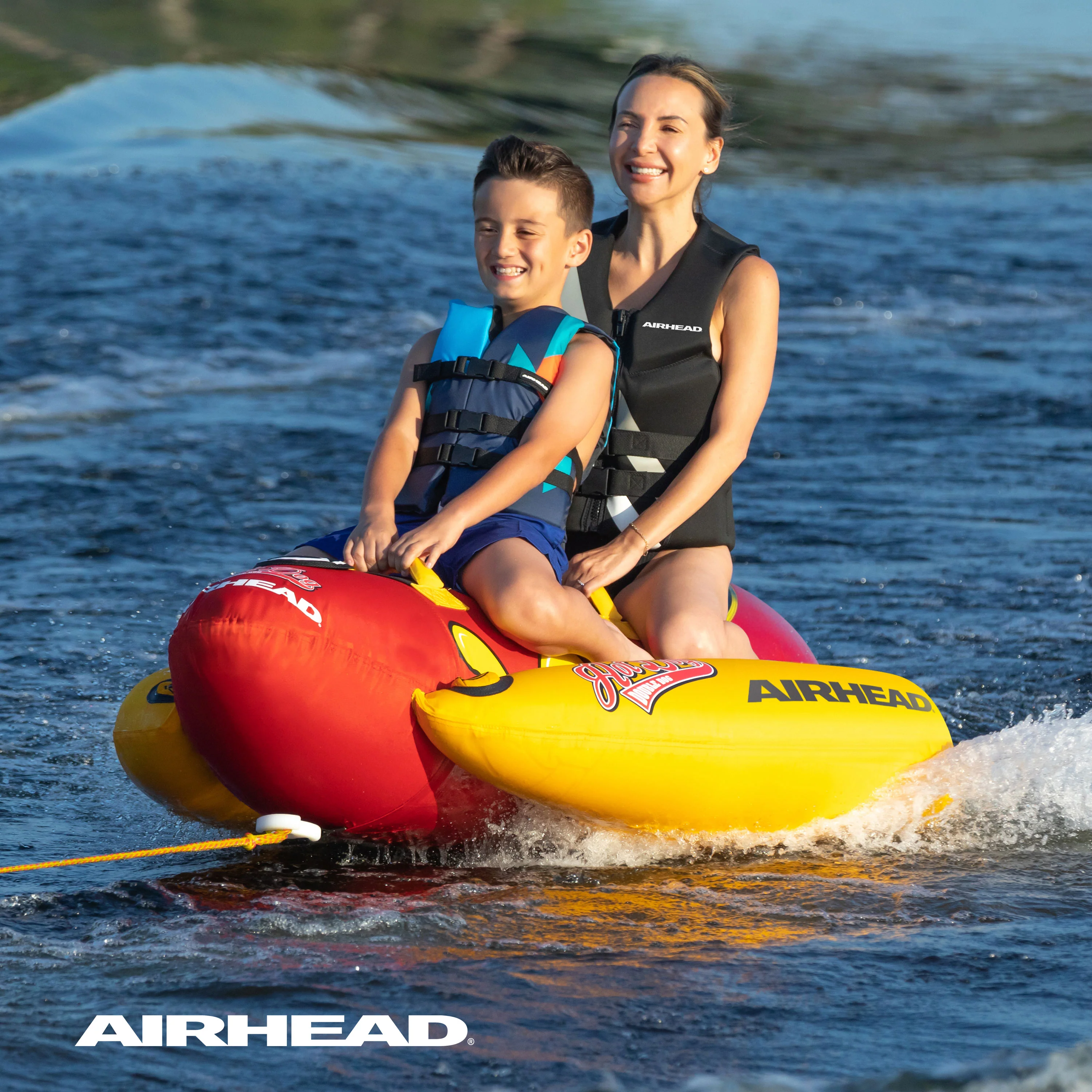 Double Dog | 1-2 Rider Towable Tube for Boating - Image 2