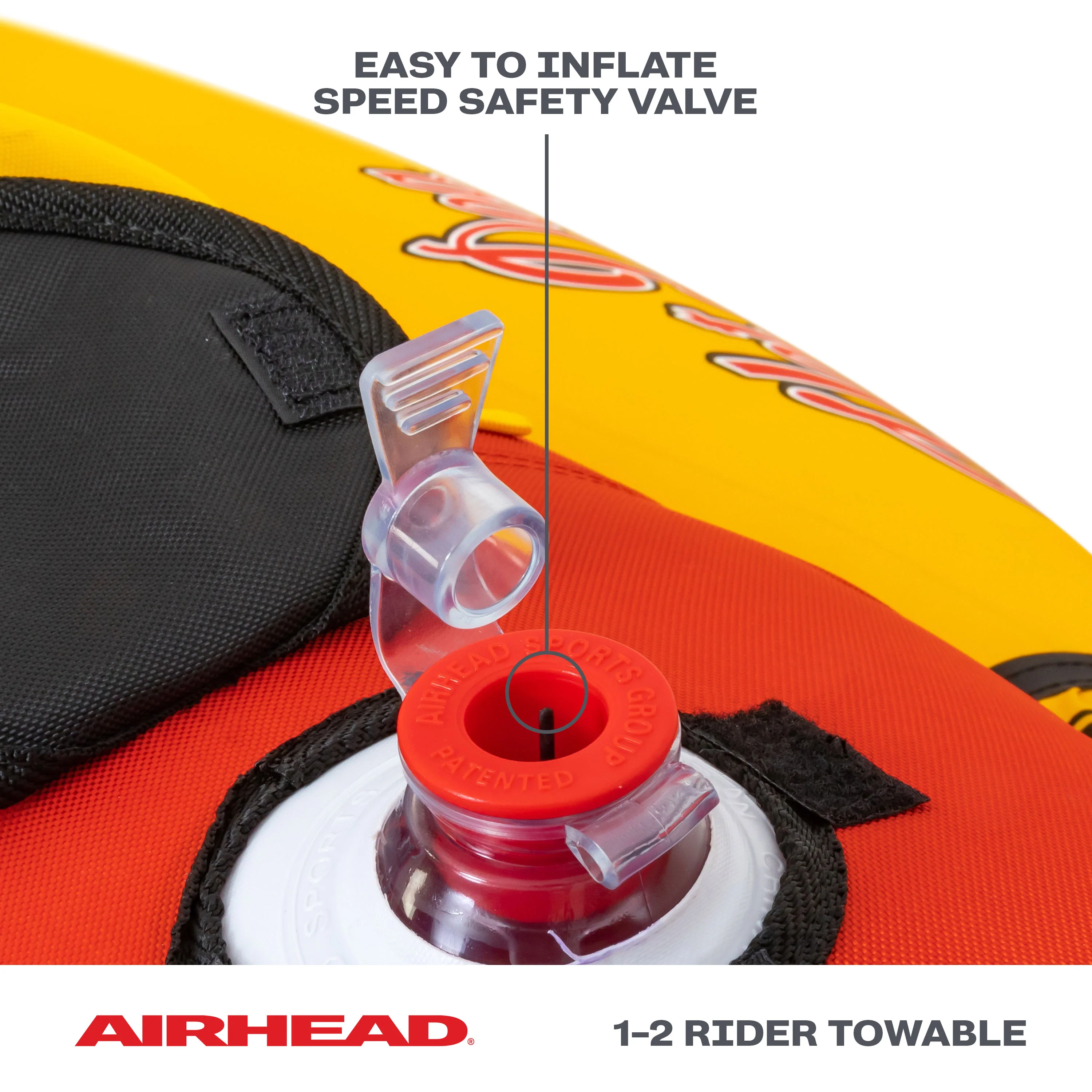 Double Dog | 1-2 Rider Towable Tube for Boating - Image 6
