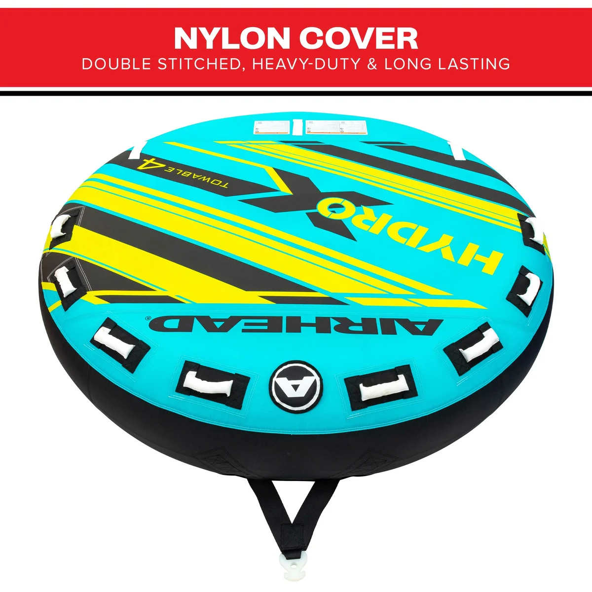 Hydro-X 4 | 1-4 Rider Towable Tube for Boating *Walmart Exclusive* - Image 3