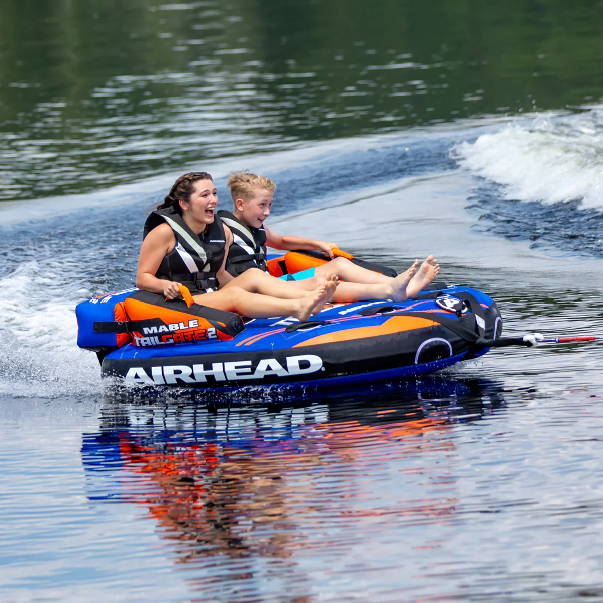 Mable® Tailgate 2 | 1-2 Rider Towable Tube for Boating - Image 5