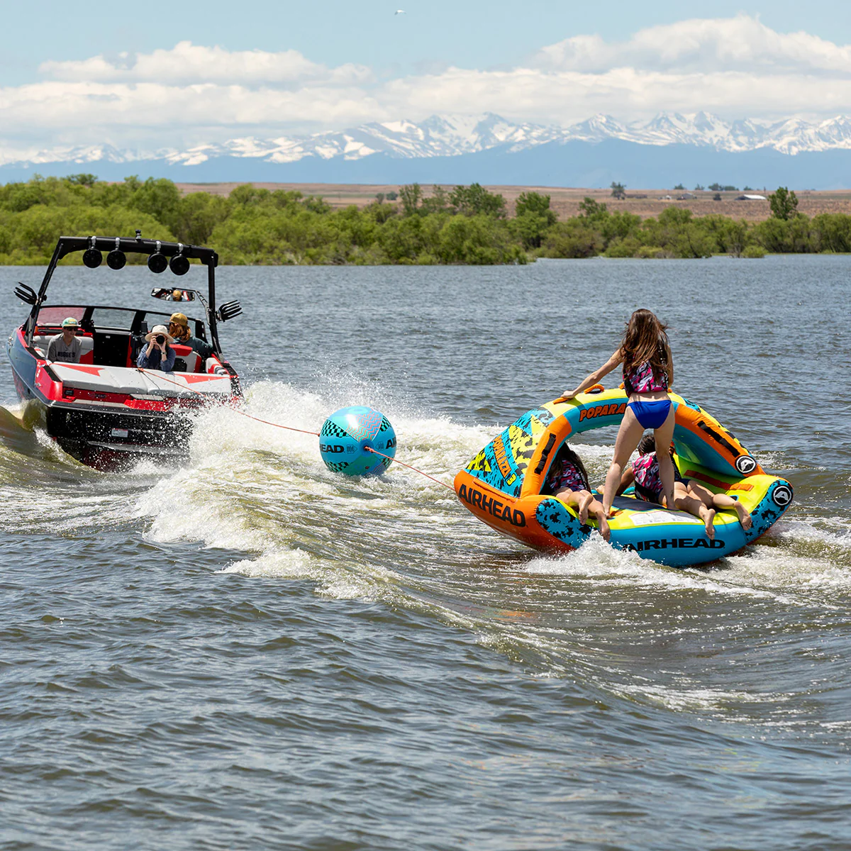 Orb Booster Ball | Towable Tube Rope for Boating - 60 ft. - Image 2