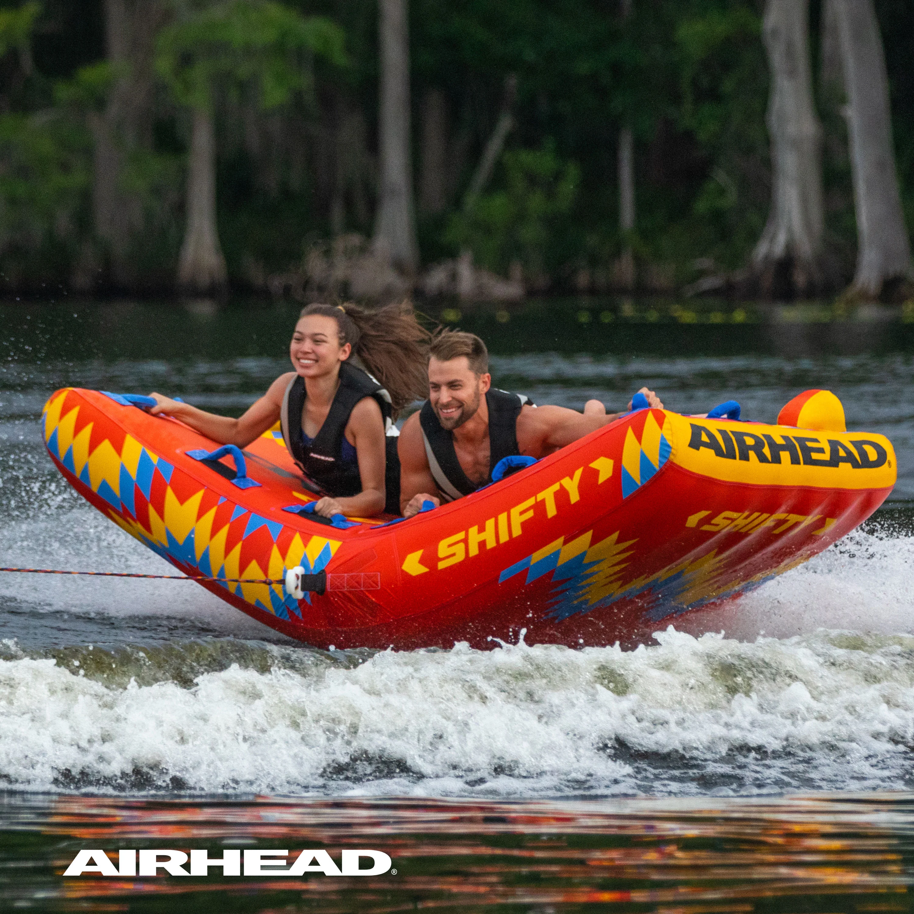 Shifty | 1-2 Rider Towable Tube for Boating - Image 2