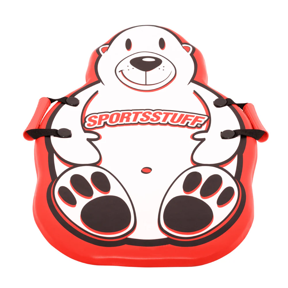 Silly Polar Bear | 1 Rider Foam Snow Sled - 33" - Image 6