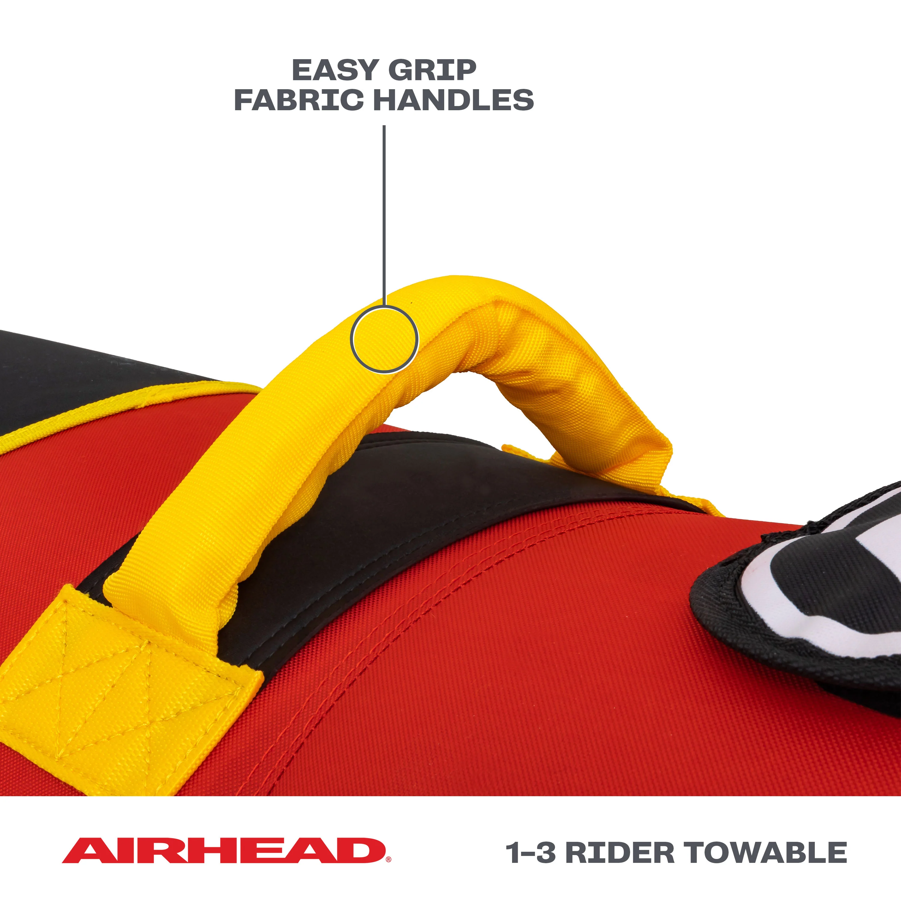 Triple Dog | 1-3 Rider Towable Tube for Boating - Image 3