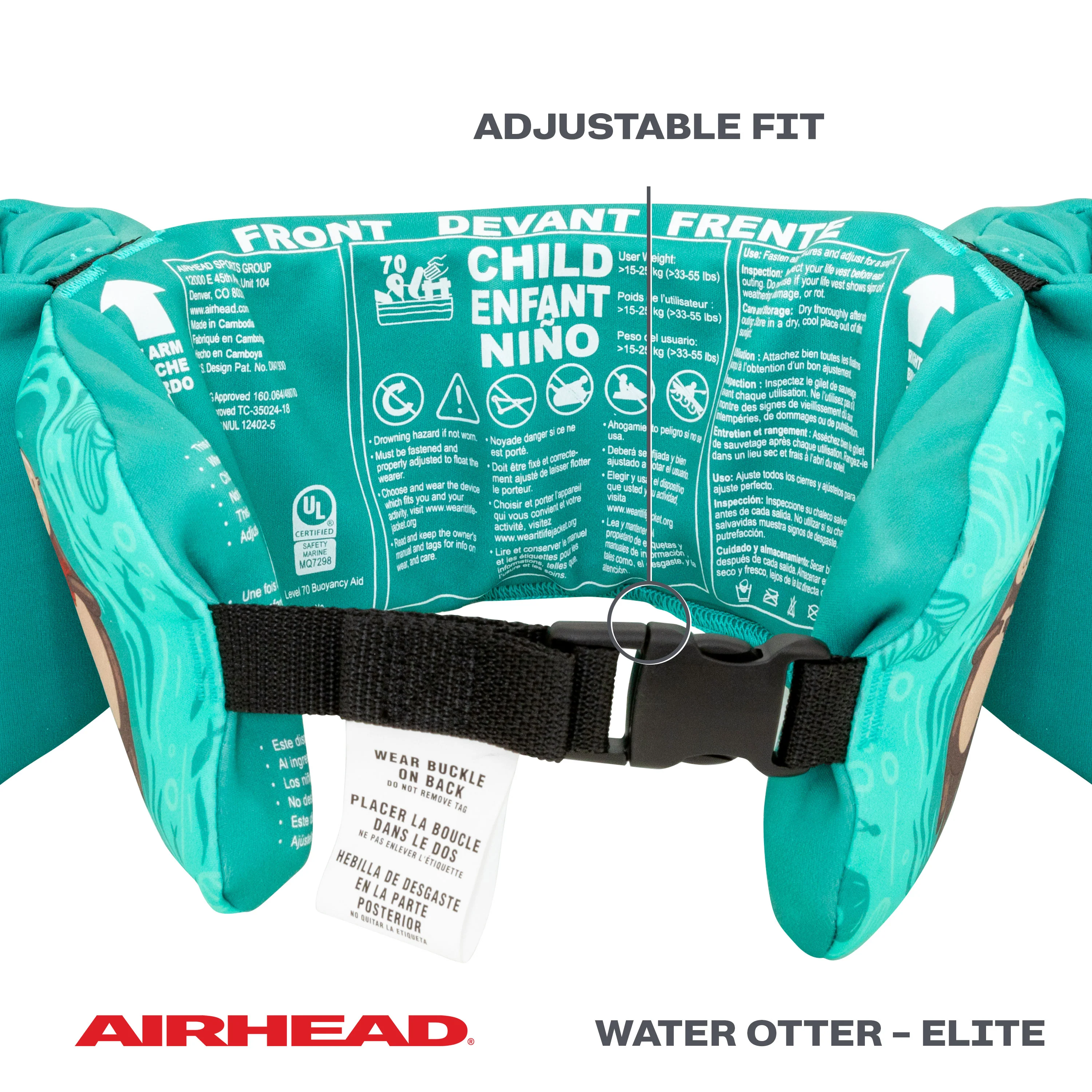 Water Otter Elite Life Jacket Vest | Child - Image 3